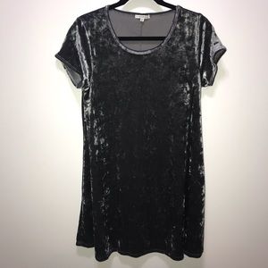 NEW Z Supply Crushed Velvet Swing Dress